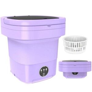 Portable Washing Machine,9L Mini Washer With Foldable Design.